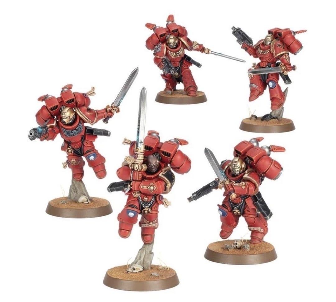 Kit di modellismo & Modellini statici: Warhammer 40.000 Armageddon Chaplain with jump pack + 5 VV – Nuovo (secondo la descrizione) da Zürich venduto da kitkis 2