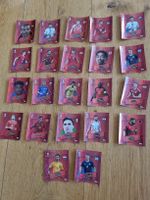 Topps Extrasticker Parallel Sticker EM 2024 rot rar