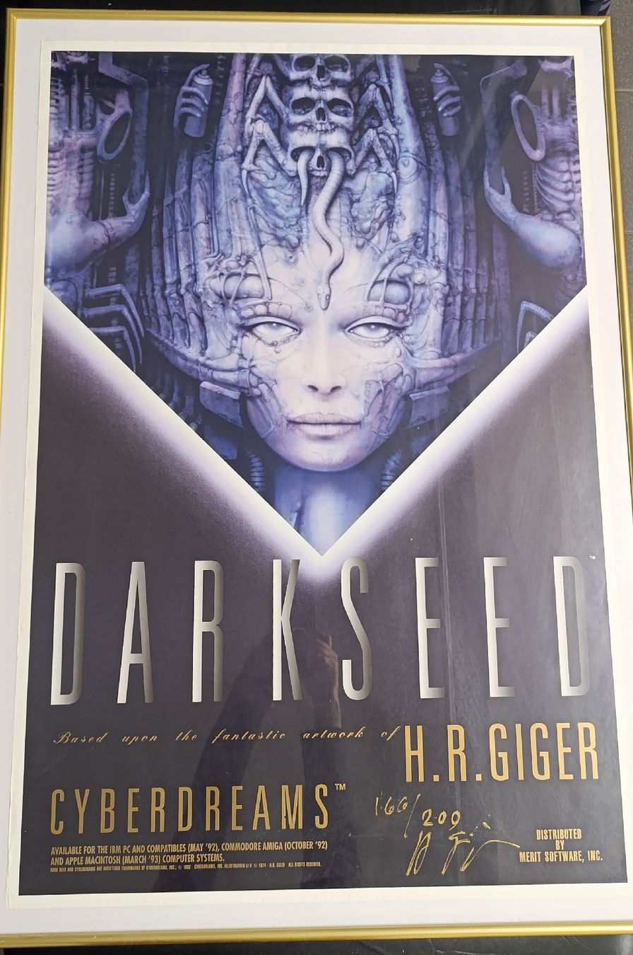 Foto & Immagini: H.R.Giger, très rare affiche signée et numérotée. – Nuovo (secondo la descrizione) da Avry-sur-Matran venduto da dav_nm5p
