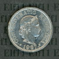 CHF___0.10 1987 -vz 10 Rappen