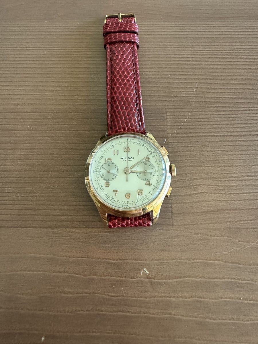 Orologi: Montre chrono Wilboi révisée  – Usato da Prangins venduto da SIM00N 3