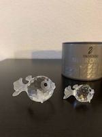 Figurine Swarovski petit et grand poisson (lot)
