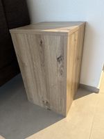Holz Nachttisch / Beistelltisch in Wildeichenoptik