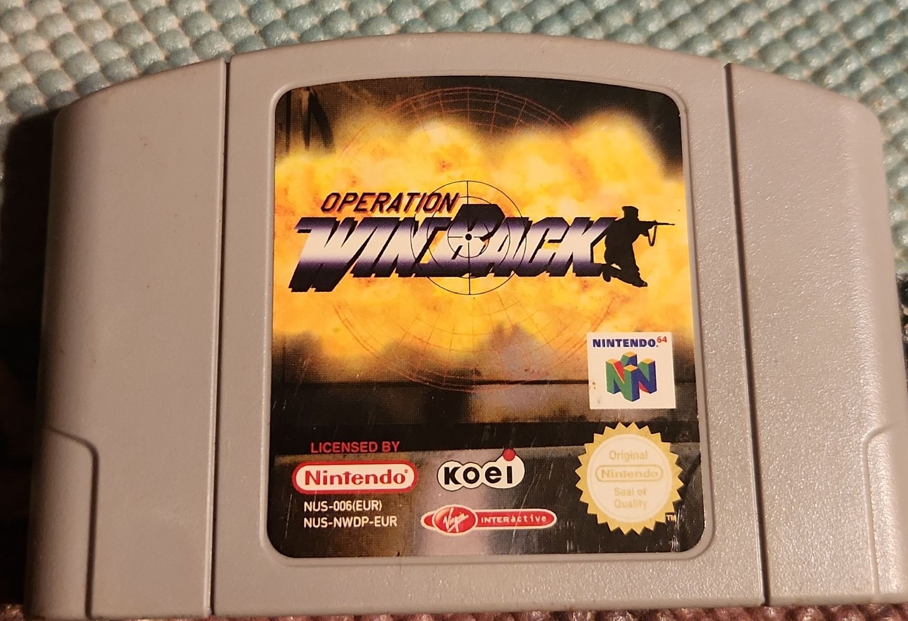 Nintendo Giochi: Operation Winback N64 Cartridge Modul Spiel – Usato da Tafers venduto da whereyogamesat