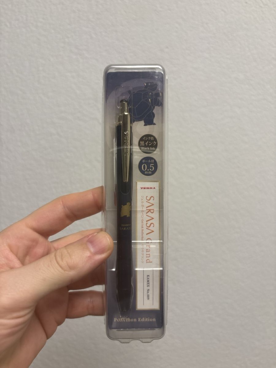 Penna & Evidenziatori: Zebra - Sarasa x Pokemon - 30th Anniversary "Blastoise Pen" – Nuovo e nell'imballaggio originale da Bülach venduto da PascalLogiurato