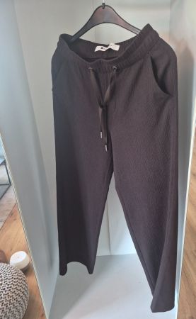 Damen Hose Stoff Hose dunkelbraun, Grösse 34/30