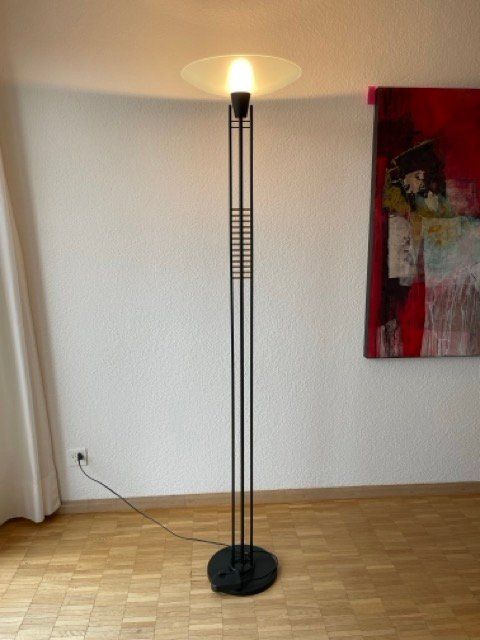 Lampen: Stehlampe schwarz Metall – Gebraucht aus Gockhausen von subbotnik 1