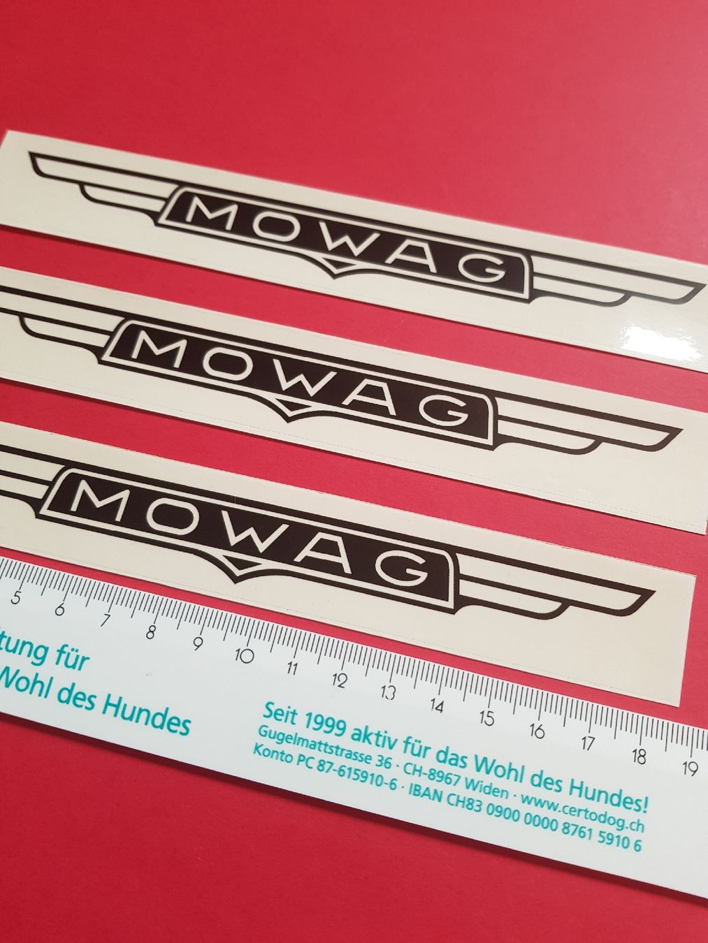 Sticker: MOWAG Aufkleber – Nuovo (secondo la descrizione) da Altnau venduto da samira41 1