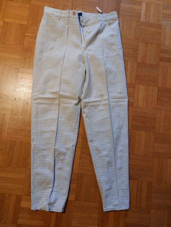 schöne Hose / Jeans, Grösse 20, kariert