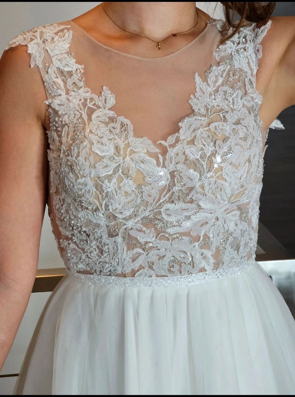 Kleider: Brautkleid mit Spitze und Tüll  – Gebraucht aus Beinwil am See von wol_9rqp 1