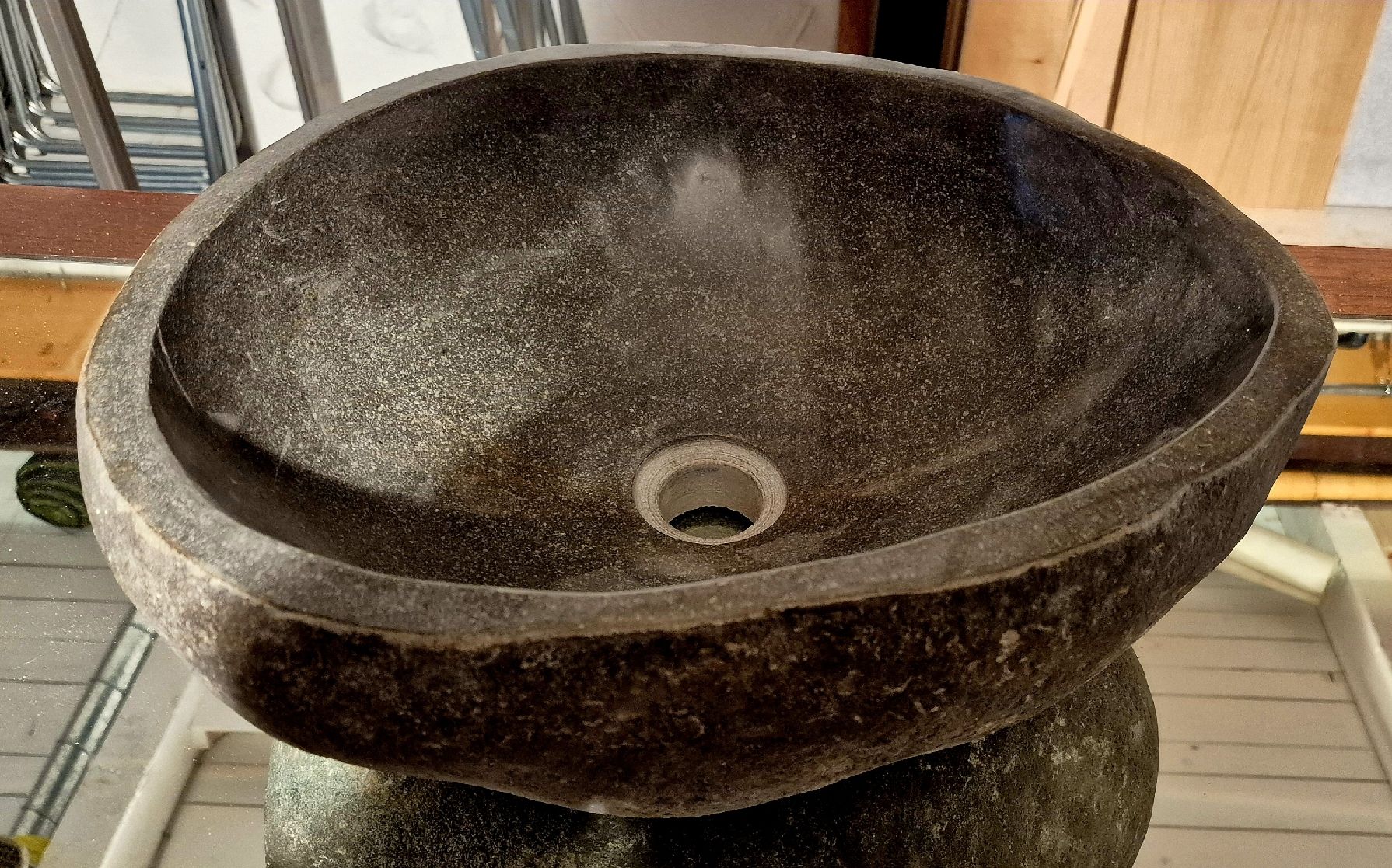 Lavabi & lavandini: Natursteinlavabo – Nuovo e nell'imballaggio originale da Luzern venduto da beegli58