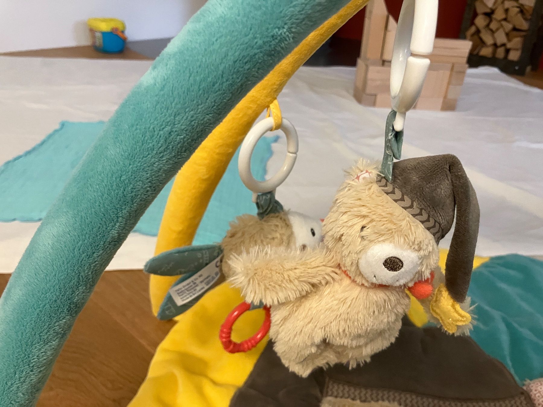 Spielmatte: Baby Fehn Halbrundbogen mit Bär,  3-D-Activity-Decke – Gebraucht aus Sirnach von ac__kxd5 3