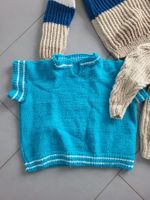 Weste Strick Wolle gr. 104 110 116 Hand Made