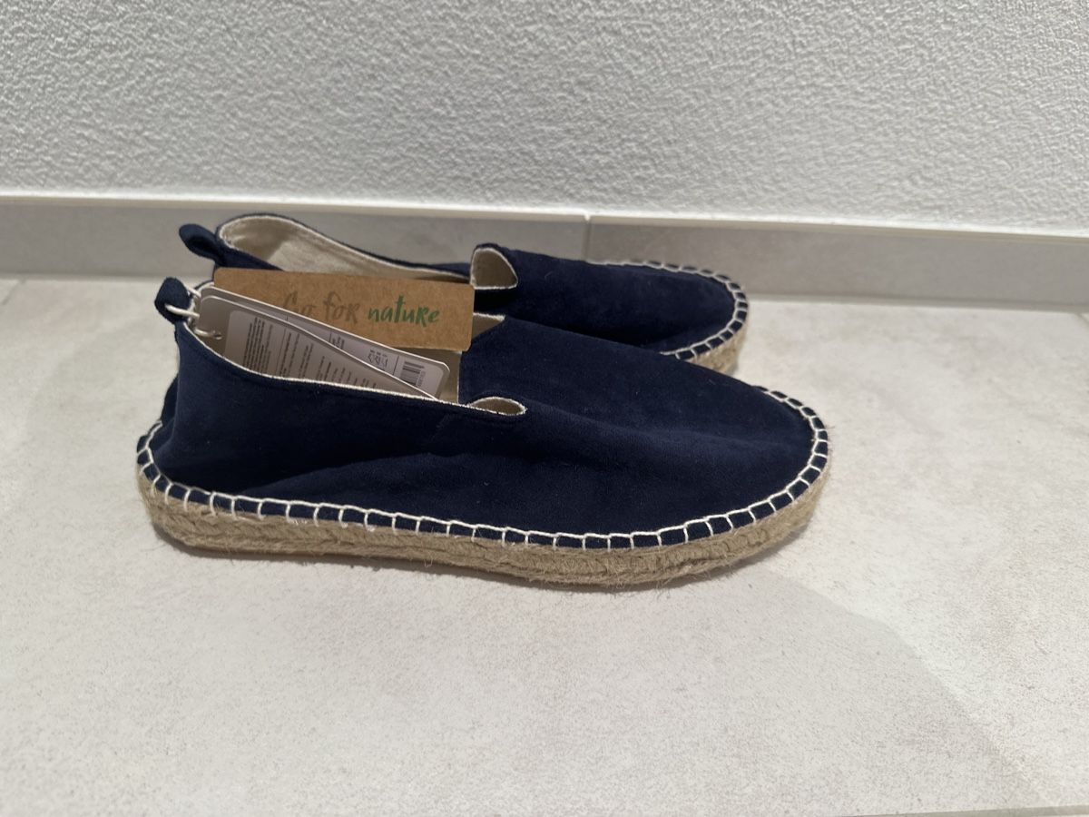 Damenschuhe: Damen Espadrille blau neu – Neu (gemäss Beschreibung) aus Zug von Hehe 1