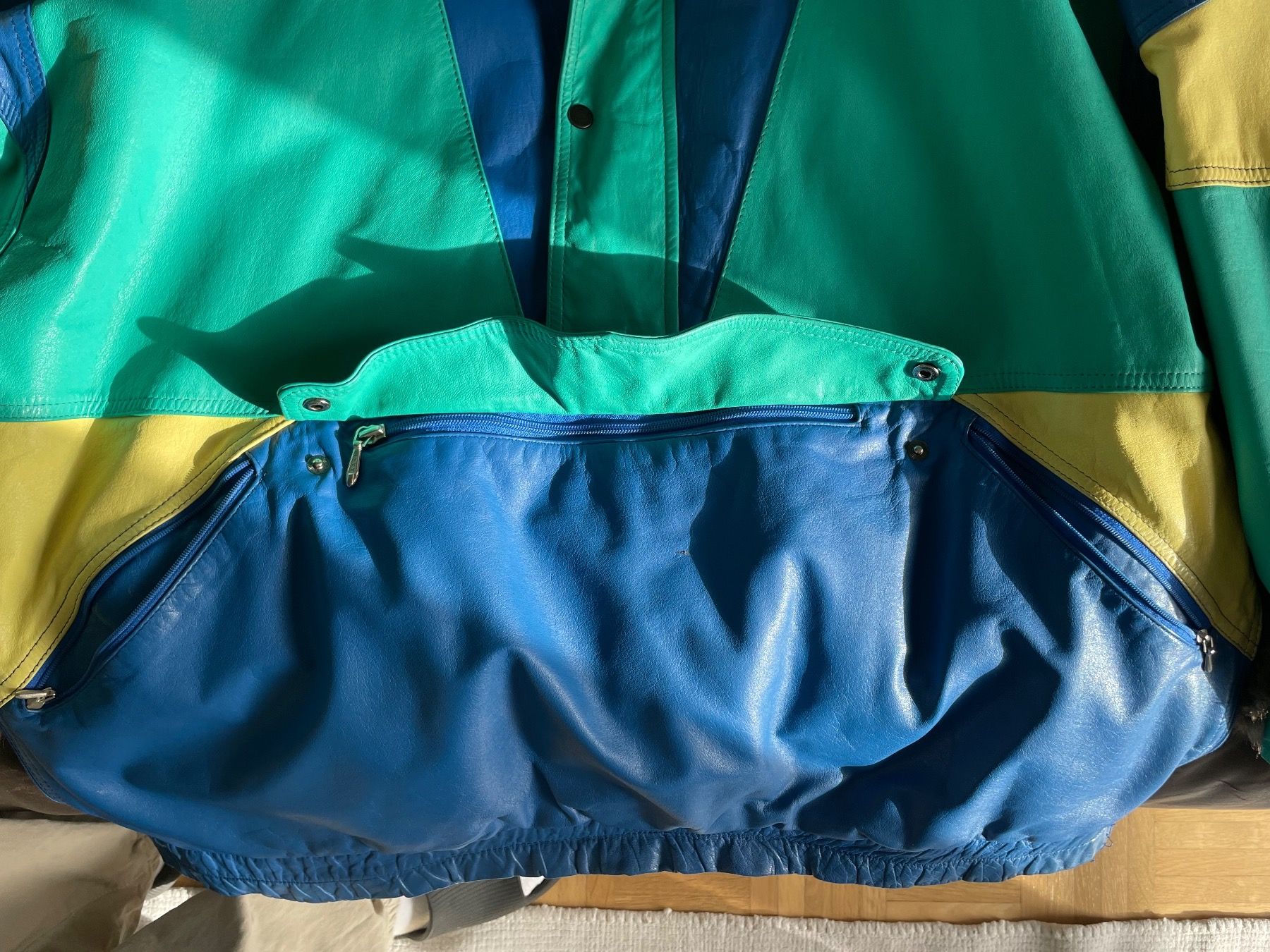IXS Giacche: IXS Biker Lederjacke vintage Einzelstück – Usato da Bachenbülach venduto da dav_92pq 3