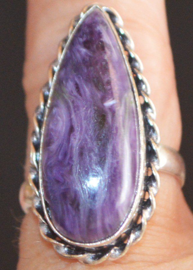 Anelli: Ring L-5134– Charoit Grössenverstellbar – Nuovo e nell'imballaggio originale da Goldiwil (Thun) venduto da han_v5b7 2