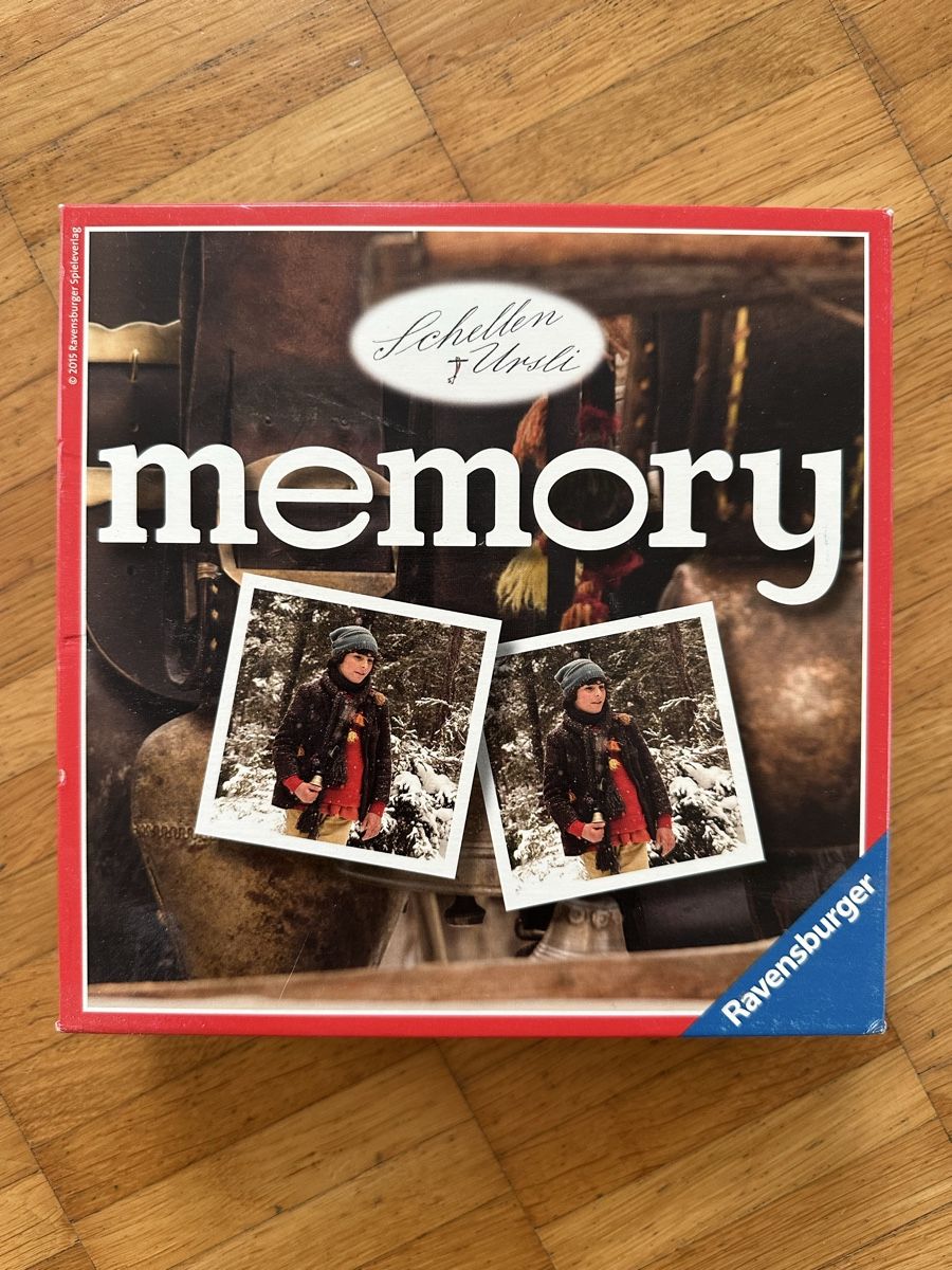 Ravensburger Giochi: Schellen-Ursli Memory - Ravensburger - Top Zustand! – Usato da Wettingen venduto da chatzegras
