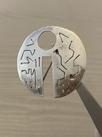 Vintage Brosche aus 925 Sterling Silber – zeitloses Schmucks