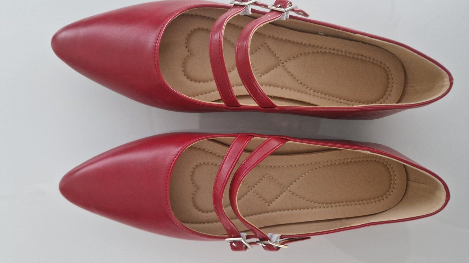 Damenschuhe: Schuhe rot, Gr.40 – Gebraucht aus Obergösgen von js9_h6hp 1