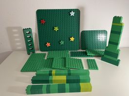 LEGO DUPLO – Grüne Steine und viele Grundplatten