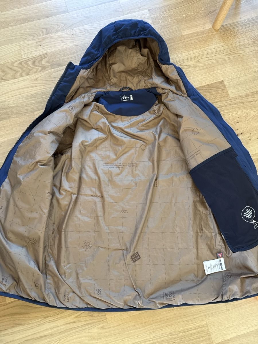Giacche: MALOJA Jacke, Grösse M, Blau/Orange – Usato da Dornach venduto da s.braune 2