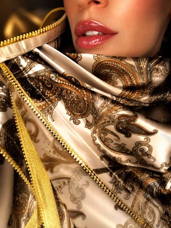 Einmalige Chance! Sale nur hier! Seidenfoulard mit Zipper