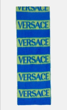 VERSACE Schal Neu 100%Wolle