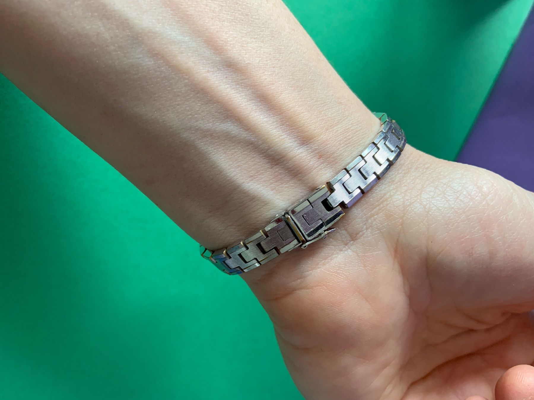 Bracciali & Braccialetti: Edelstahl -Armband retro-techno!!! – Usato da Dittingen venduto da Bijoubelle 3