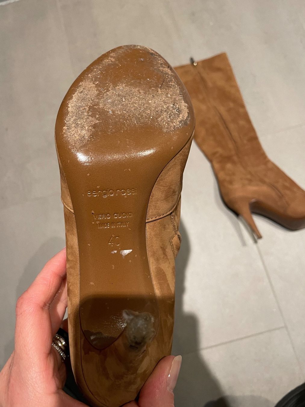 Sergio Rossi Damenschuhe: Sergio Rossi Stiefel – Gebraucht aus oetwil an der limmat von Nazeb 4