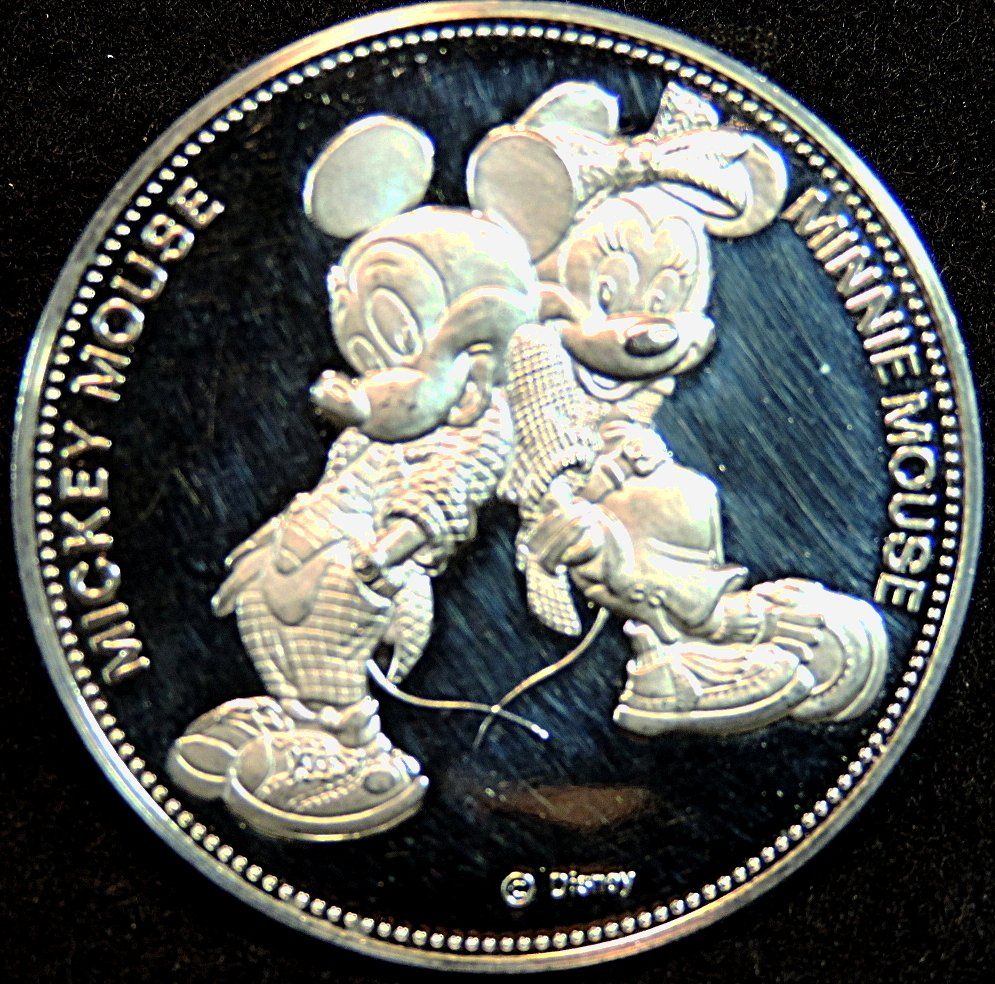 Tutti le monete: 60 Jahre Mickey Mouse 1988 Silber – Usato da Duggingen venduto da doogbua 1