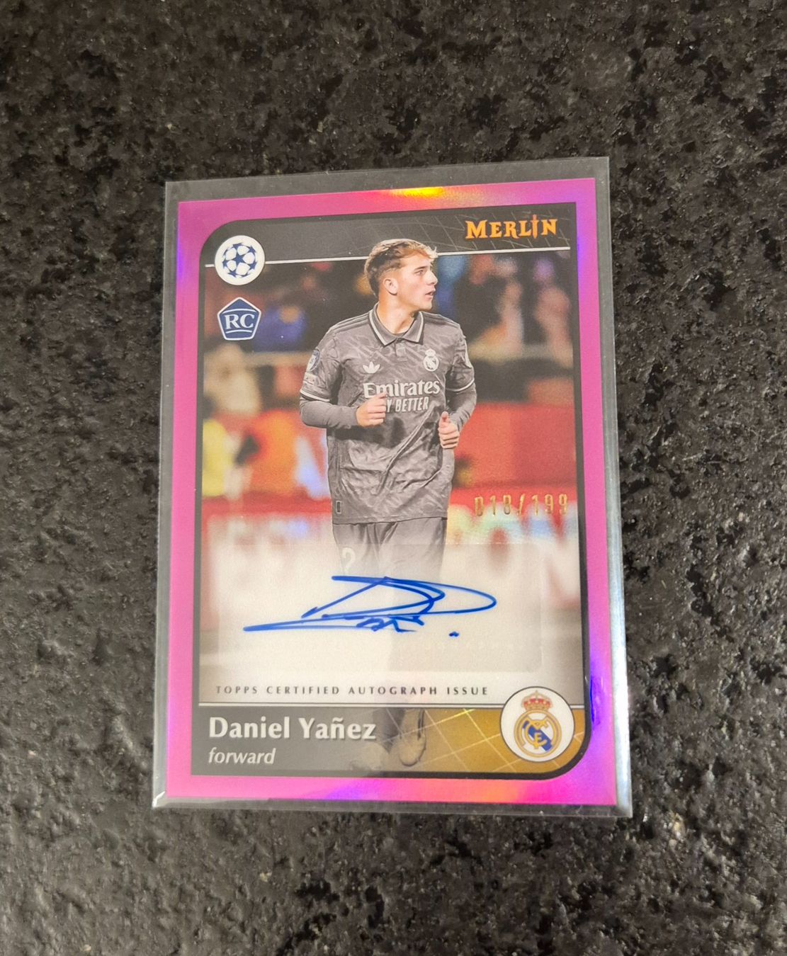 Topps Carte collezionabili: Daniel Yanez RC /199 Autogramm - Real Madrid - Topps – Nuovo (secondo la descrizione) da Burg AG venduto da Danoe