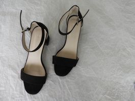 Schwarze Sandalette, Glamorous, Gr. 39, Sommer-Look!