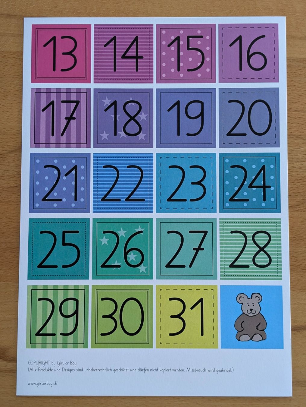 Calendriers: Wochenplan Kindergarten &Unterstufe – Neuf (Voir description) à Weite par Nur63 4