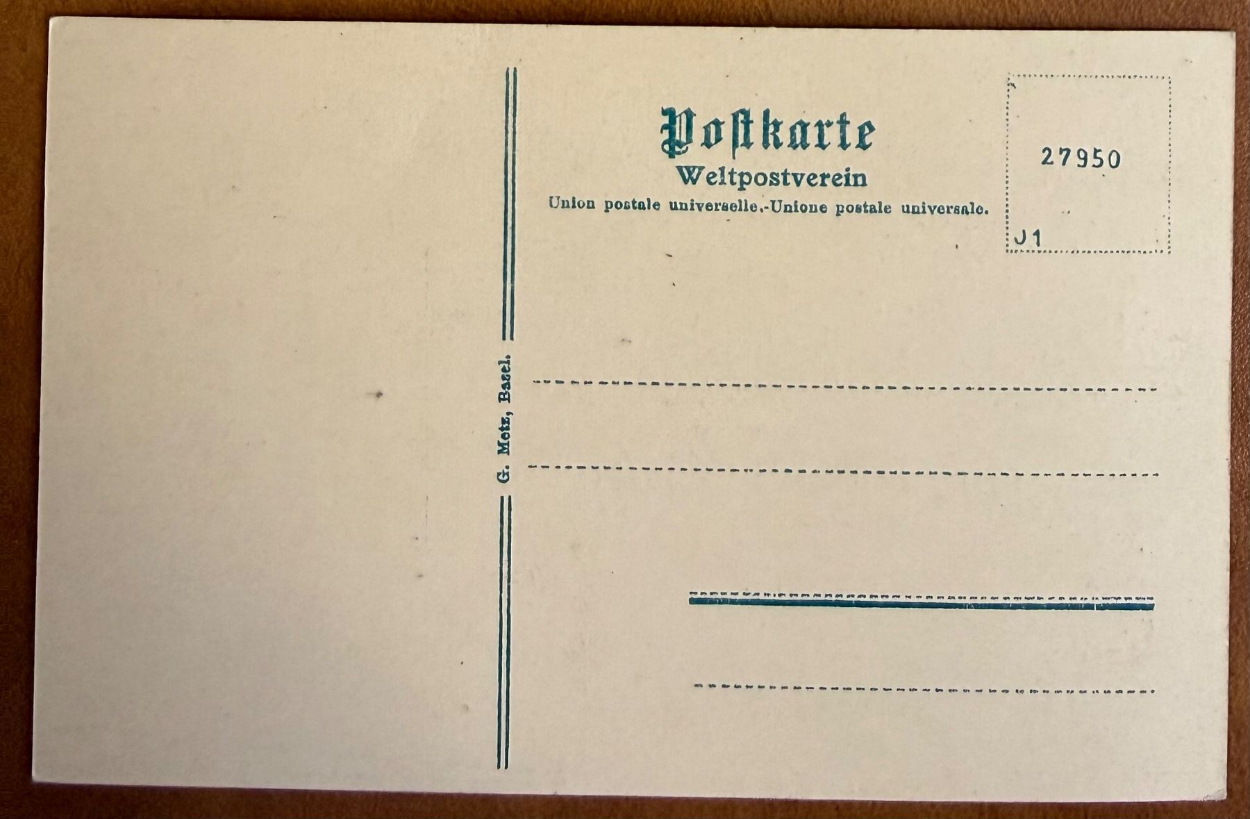 Cartoline postali: Basel - St. Johannbrücke mit Grossbasel – Usato da Lutry venduto da Ediego 1