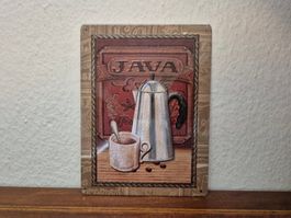 Blechschild Kaffee Bar Kneipe Salon Schild Blech Reklame