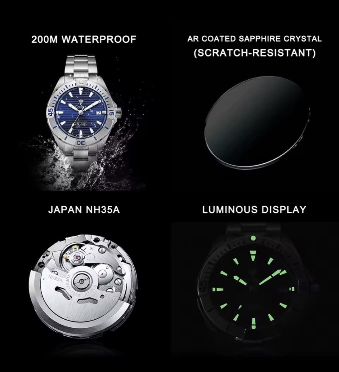 Montres: Cadison Automatic – D'occasion à Zizers par Silvio_Grischa71 4