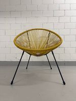 GARTENSTUHL, ACAPULCO, GELB, SPAGHETTI, LOUNGE-CHAIR