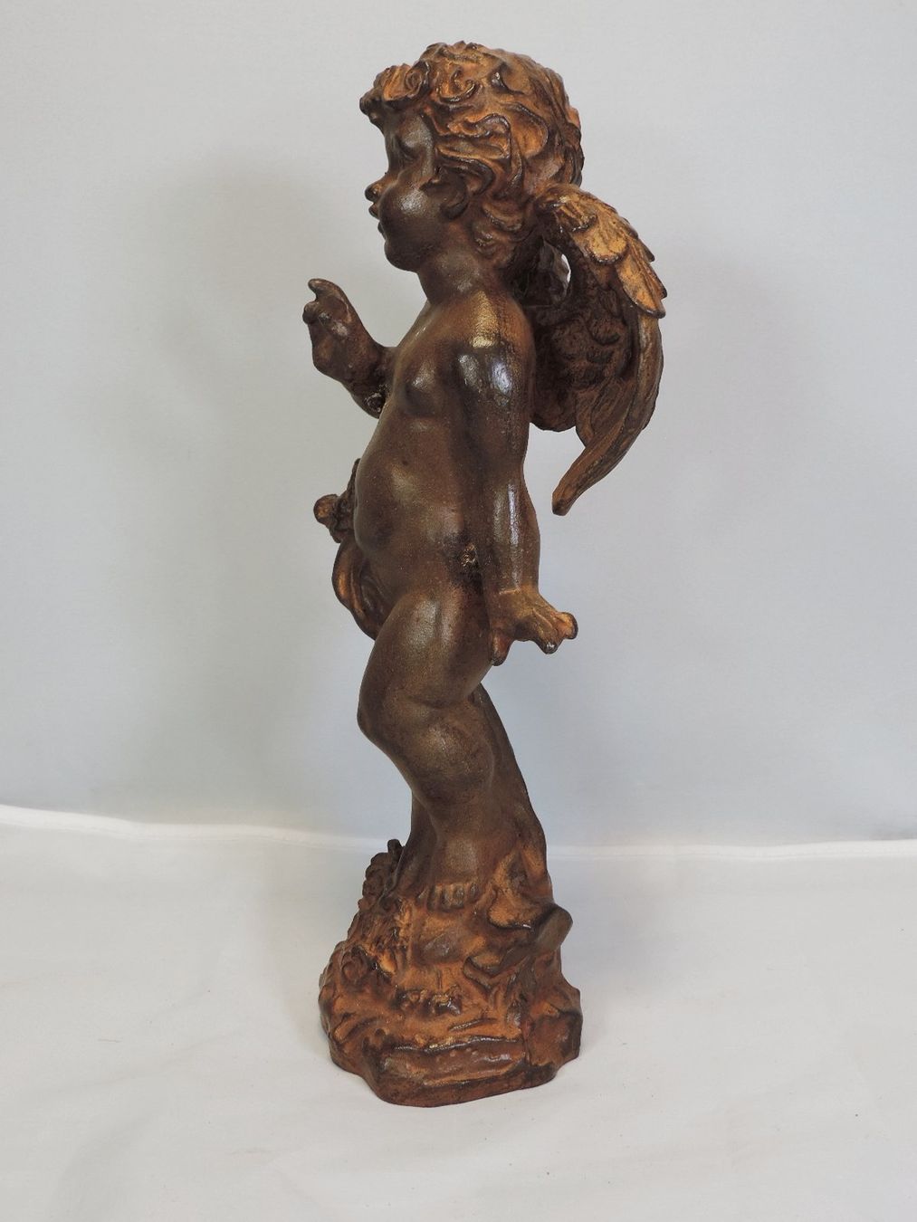 Statuette: Engel aus Gusseisen, Dekofigur – Usato da Duggingen venduto da doogbua 1
