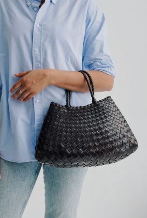 100% ORIGINAL DRAGON DIFFUSION SANTA CROCE WOVEN BAG NEU