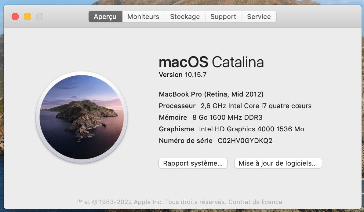 Apple Portables: MacBook Pro Retina 15.4'' Mid 2012, 8GB, 500GB, DEFECTUEUX – Défectueux à Monthey par Gb57 5