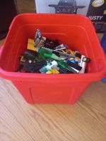 LEGO Konvolut mit Aufbewahrungsbox