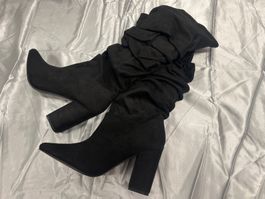 Stiefel schwarz Neu Gr 37