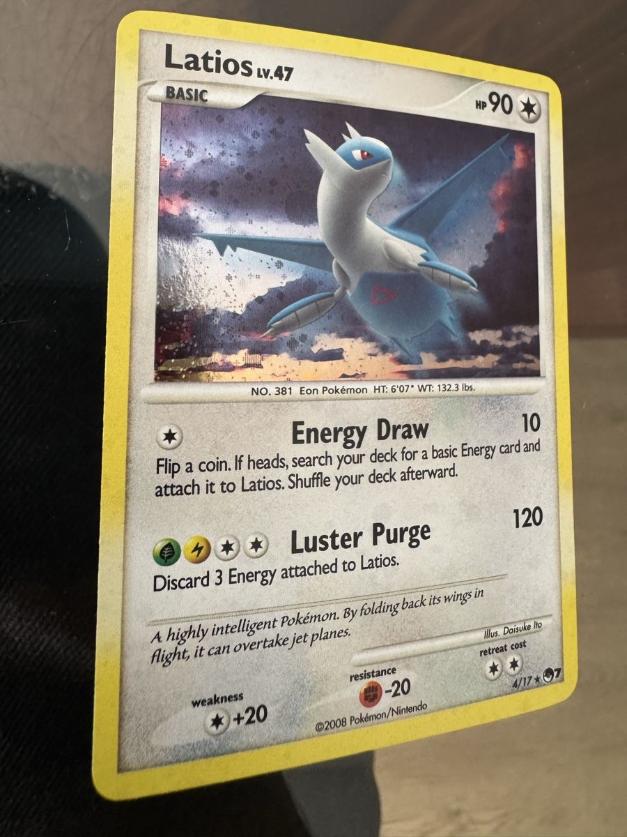 Pokémon Carte collezionabili: Pokemon Latios 4/17 Holo Pop Series 7 – Usato da Genève venduto da ana_8jdt 1