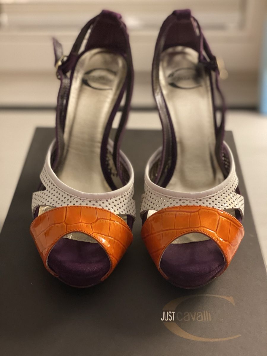 Roberto Cavalli Scarpe da donna: Just Cavalli High Heels, multicolor, Gr. 36 – Usato da Hurden venduto da rac_wyf8 1