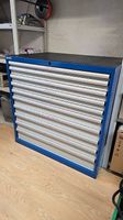 Layette / Meuble d'atelier Lista 10 tiroirs - Bleu
