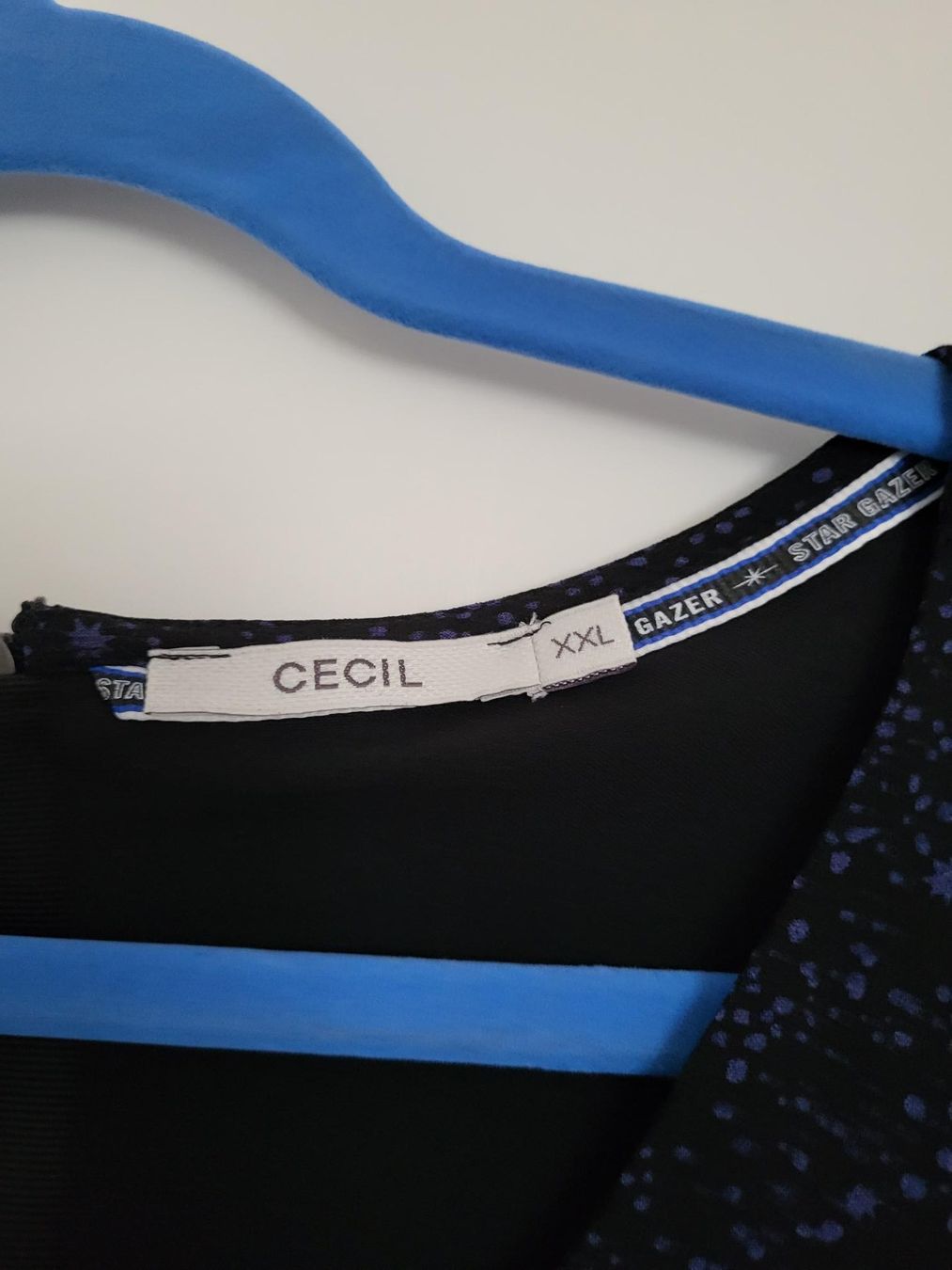 Cecil Camicette: Schwarze Chiffonbluse von Cecil – Usato da Emmenbruecke venduto da Haufis 2