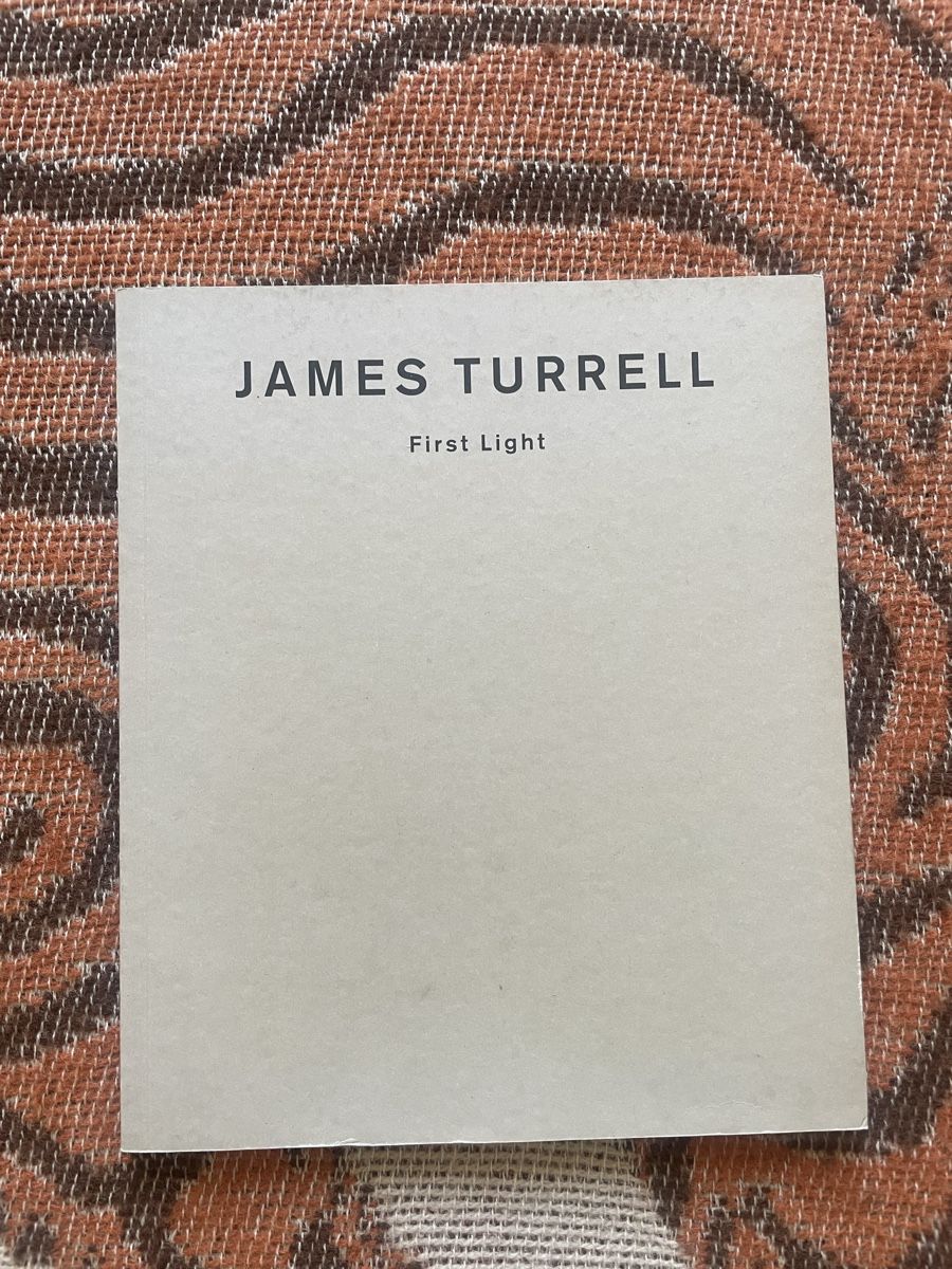 Libri: James Turrell First Light Catalogue Edition Cantz 1991 – Usato da Basel venduto da Amechan.