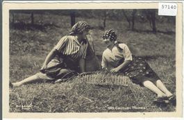 Costume Ticinese beim Heuen
