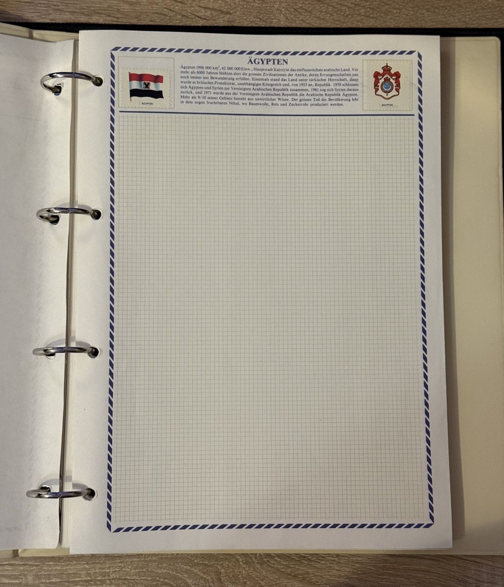 Album: Ordner Briefmarken Sammlung 100+ Länder – Usato da Goldach venduto da igwhitestar 1