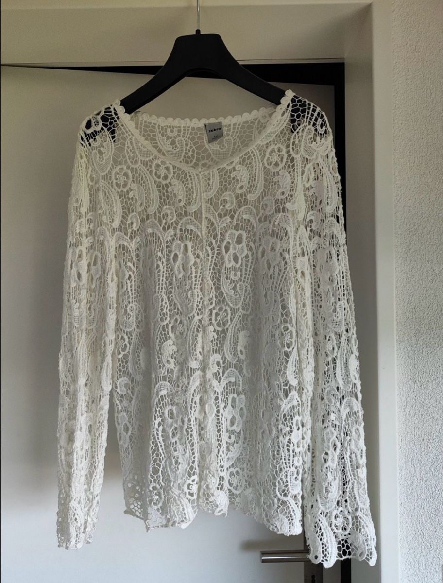 Maglioni & Felpe: Gehäkelter Sommerpulli in OneSize – Nuovo (secondo la descrizione) da Winterthur venduto da Sunshineandrain